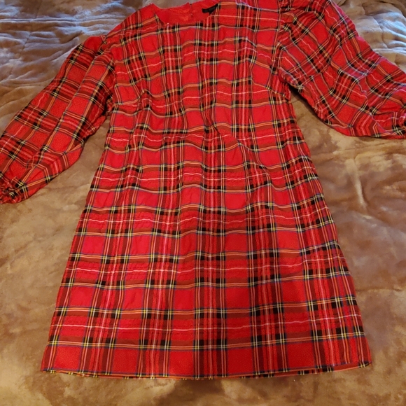 Womens plaid dress from JCrew size small - Picture 2 of 4